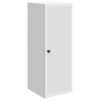 vidaXL Vegghengt skap Hvit 33 x 34,5 x 90 cm Konstruert tre