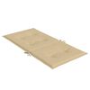 vidaXL Stolputer med lav rygg 6 stk melert beige 100x50x4 cm stoff