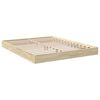 vidaXL Sengeramme uten madrass sonoma eik 160x200 cm konstruert tre