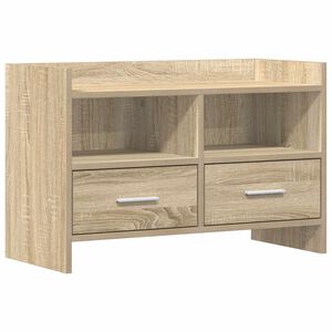 vidaXL TV-skap 71,5 x 33 x 47 cm Sonoma eik Konstruert tre