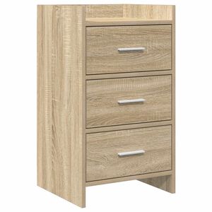 vidaXL Nattbord Sonoma eik 40 x 36 x 70 cm Konstruert tre