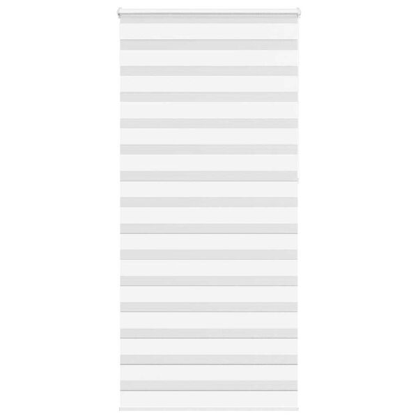 vidaXL Sebragardin hvit 100x230 cm stoff bredde 95,9 cm polyester