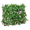 vidaXL&nbsp;Utvidbart espalier med kunstig ef&oslash;y 5 stk gr&oslash;nn 180x30 cm