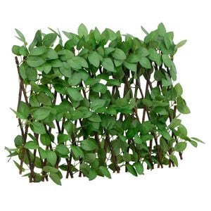 vidaXL&nbsp;Utvidbart espalier med kunstig ef&oslash;y 5 stk gr&oslash;nn 180x30 cm