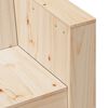 vidaXL Hagesofa 79x60x62 cm heltre furu