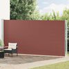 vidaXL Uttrekkbar sidemarkise 200x600 cm brun