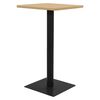 vidaXL Bistrobord eikefarge 70x70x107 cm