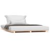 vidaXL Sengeramme 120x190 cm heltre furu