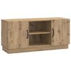 vidaXL TV-skap 102 x 34,5 x 47 cm Artisan eik Konstruert tre