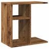 vidaXL Sidebord gammelt tre 50x30x50 cm konstruert tre