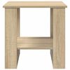 vidaXL Kaffebord Sonoma eik 51 x 50 x 50 cm Konstruert tre