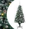 vidaXL Kunstig juletre Gr&oslash;nn 150 cm PVC og st&aring;l og plast