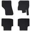 vidaXL Bilmatte 4 pcs Svart passer for VW for PASSAT B9 TDI 2024-