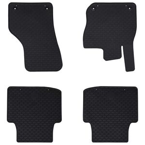 vidaXL Bilmatte 4 pcs Svart passer for VW for PASSAT B9 TDI 2024-