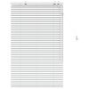 vidaXL Venetiansk persienne Hvit 75 x 130 cm 35 mm