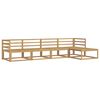 vidaXL Utend&oslash;rs sofa-sett 5 pcs Hvit 325 x 162,5 x 73 cm