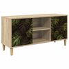 vidaXL TV-skap ELBURG 102 x 33 x 50 cm Sonoma Konstruert tre