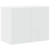vidaXL Highboard hvit 80x42,5x249 cm konstruert tre