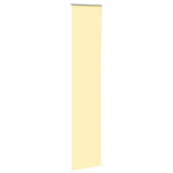 vidaXL Rullegardin lystette 60x230 cm stoff bredde 55,7 cm polyester