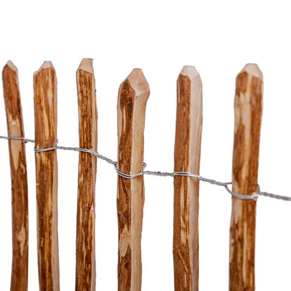 vidaXL Stakittgjerde hasseltre 120x250 cm