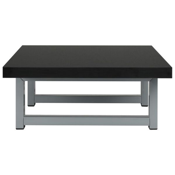 vidaXL Baderomsmøbler svart 60x40x16,3 cm