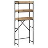 vidaXL Vaskemaskinhylle Artisan Eik 67 x 25 x 163 cm Konstruert tre