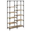 vidaXL Bokhylle artisan eik 100 x 32 x 170 cm Konstruert tre