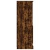 vidaXL Highboard røkt eik 60x35,5x103,5 cm konstruert tre