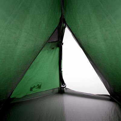 vidaXL Campingtelt 2 personer grønn vanntett