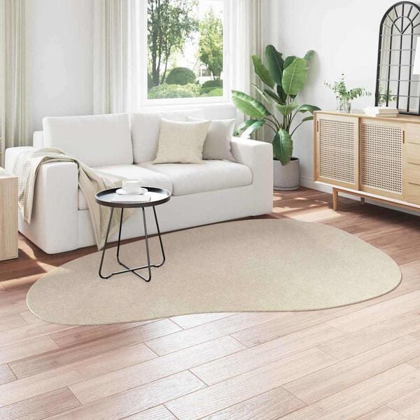 vidaXL Omr&aring;detepper HUARTE Beige 160 x 230 cm Polyester