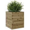 vidaXL Plantekasse 40x40x46 cm impregnert furu
