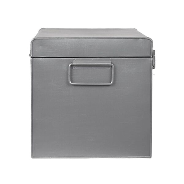 LABEL51 Oppbevaringskiste Vintage 50x30x30 cm L antikkgr&aring;