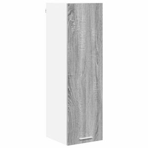vidaXL Hengende skap Gr&aring; Sonoma 30 x 31 x 100 cm Konstruert tre