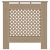 vidaXL Radiatordeksel MDF 78 cm