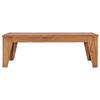 vidaXL Salongbord 120x60x40 cm heltre teak