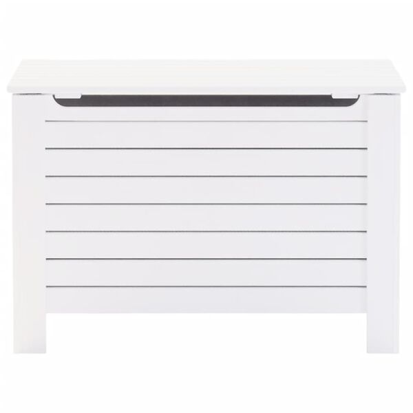 vidaXL Putekasse med lokk RANA 80x49x54 cm heltre furu