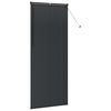 vidaXL Venetianspersienner Svart 220 x 85 cm Aluminium