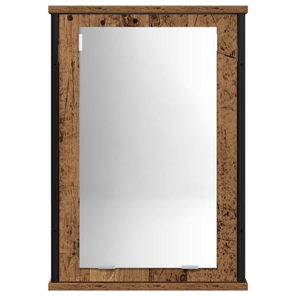 vidaXL Baderomsinnredningssett med lagring 2 pcs Brun 60 x 30 x 60 cm