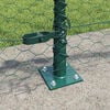 vidaXL Gjerdep&aring;le gr&oslash;nn 50 x 0,6 m (36 mm netting) St&aring;l og PVC
