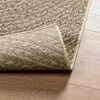 vidaXL Teppe ZIZUR beige 120x170cm jute-utseende innend&oslash;rs og utend&oslash;rs
