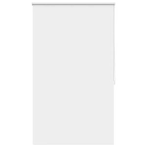 vidaXL Rullegardin m&oslash;rklegging 84,4x175 cm Stoffbredde 80 cm hvit