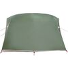 vidaXL Camping Telt med tak med lagring grønn 275 x 230 x 140 cm taft