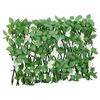 vidaXL Utvidbart espalier med kunstig ef&oslash;y gr&oslash;nn 180x30 cm