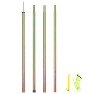 vidaXL Solseilstang 200 cm galvanisert st&aring;l