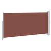 vidaXL Uttrekkbar sidemarkise 140 x 300 cm brun