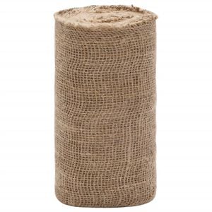 vidaXL Jute Rull R&oslash;d 5 x 1000 cm