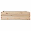 vidaXL Hageplantekasse 90x40x23 cm heltre furu