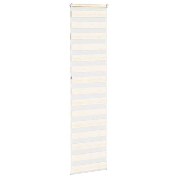 vidaXL Sebragardin marmor beige stoff bredde 50,9 cm polyester