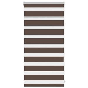 vidaXL Sebragardin 40,9x100 cm Stoffbredde 36,7 cm kaffe