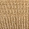 vidaXL Teppe naturlig sisal 80x350 cm